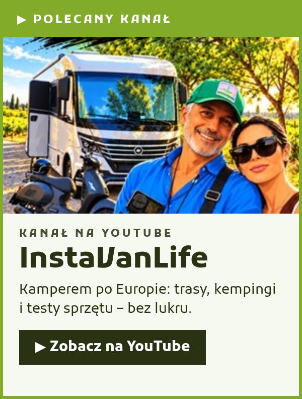 InstaVanLife – kanał o podróżach kamperem na YouTube